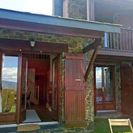 Preciosa Con Piscina En Santa Leocadia بيت للعطل *